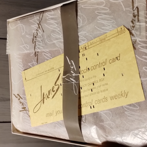 Hanes 1 pair VTG Nylon Thigh Hi Hosiery Stocking Bali Rose NWB - Picture 11 of 16